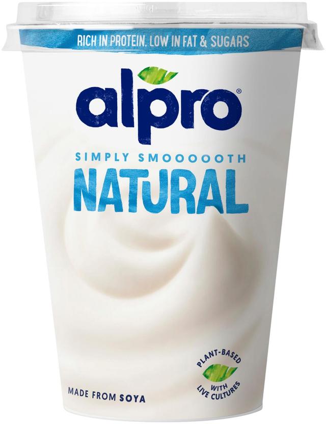 Alpro Hapatettu soijavalmiste, maustamaton 400g