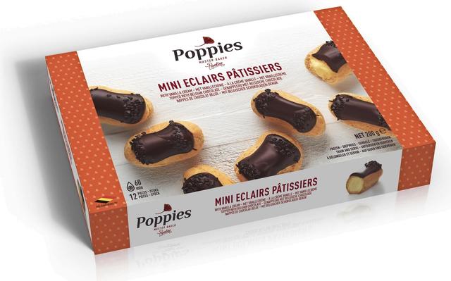 Poppies 200g Mini Eclair-leivokset