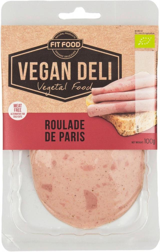 Vegan Deli Roulade de paris 100g vegaanileikkele