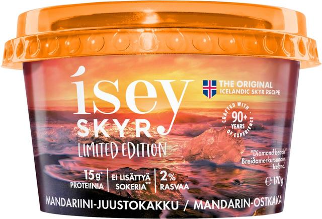 Isey Skyr Mandariini-juustokakku maitovalmiste 170g LE