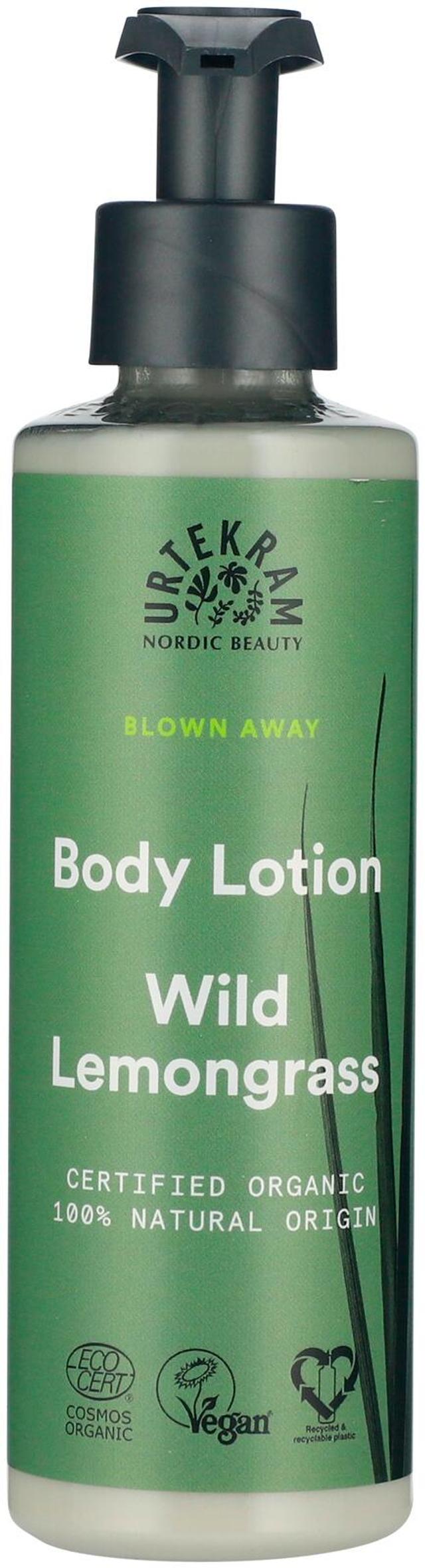 URTEKRAM Luomu Wild Lemongrass Vartalovoide 245ml