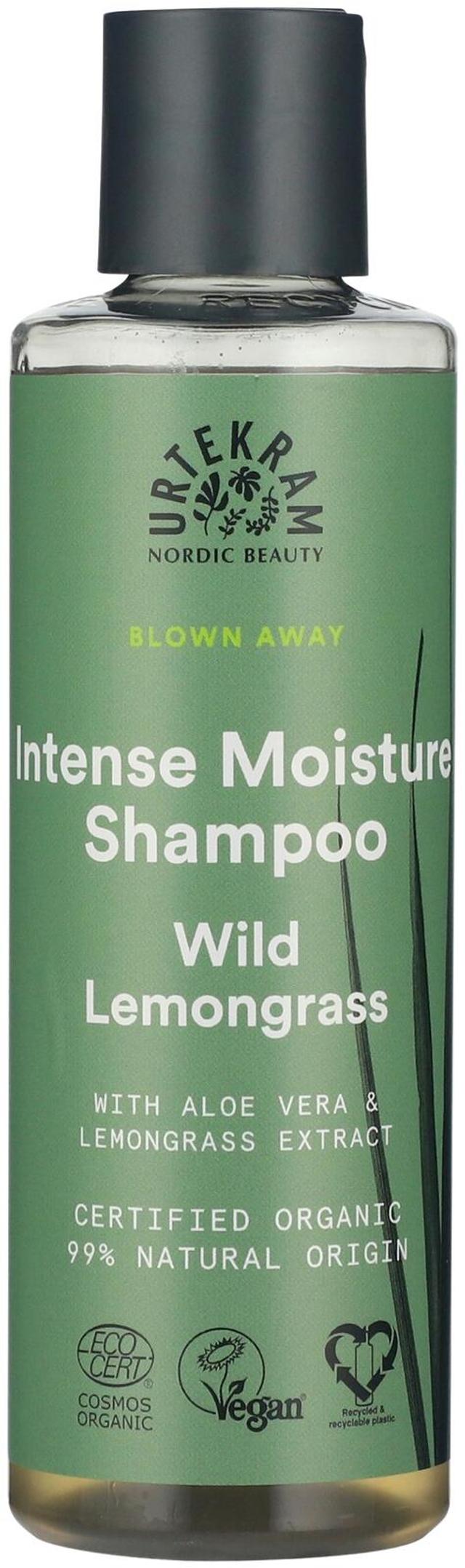 URTEKRAM Luomu Wild Lemongrass Shampoo 250ml