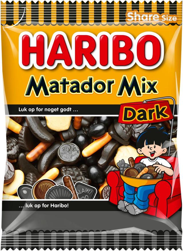 HARIBO Matador Mix Dark 270g Karkkipussi