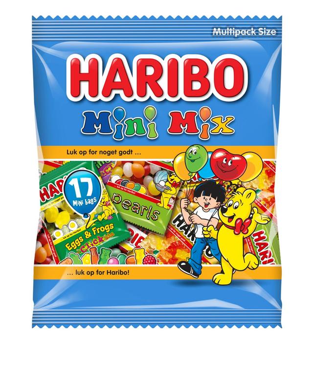 HARIBO Mini Mix 220g Multipack-karkkipussi