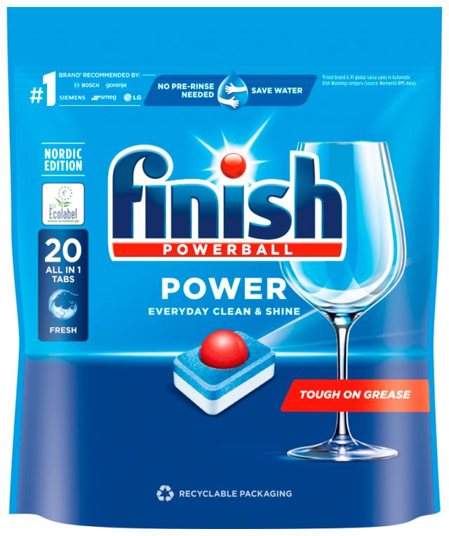 Finish Power All-in-1 konetiskitabletti 20kpl