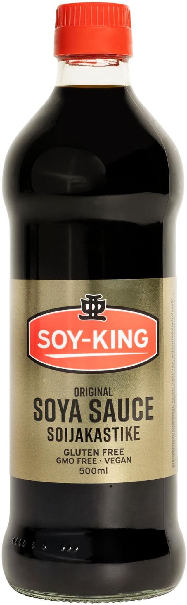 Soy King soijakastike 500ml gluteeniton