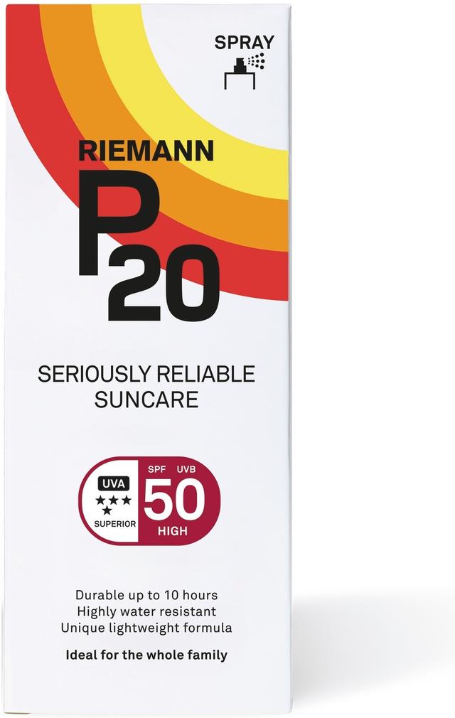 P20 SPF50 spray aurinkosuoja 100ml