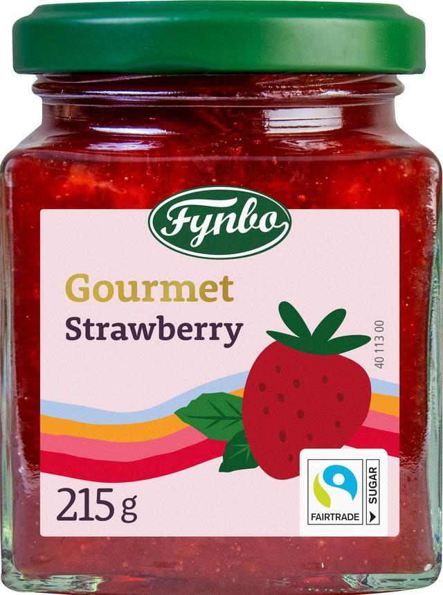 Fynbo Gourmet mansikkahillo 215g