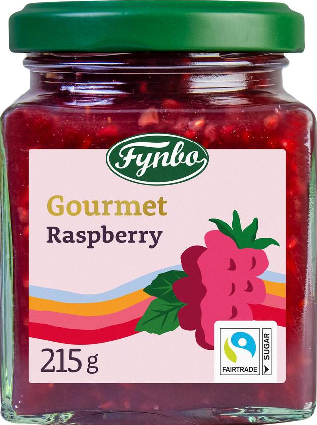 Fynbo Gourmet vadelmahillo 215g