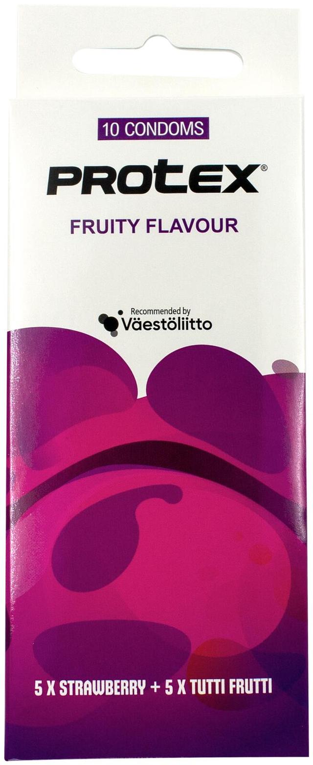 Protex Fruity Flavour 10 pcs Condoms