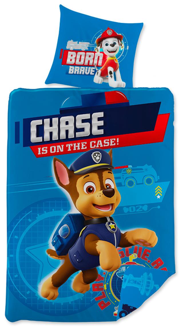 Lasten pussilakanasetti Paw Patrol 120x160+40x60 cm sininen