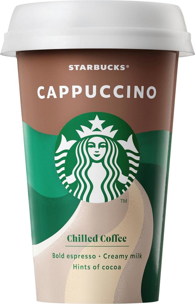 Starbucks 220 ml Cappuccino kahvi- ja maitojuoma