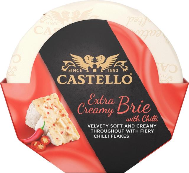 Castello Extra Creamy Brie with Chili 180g