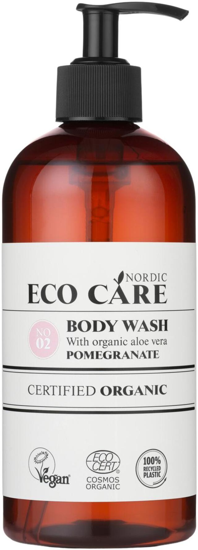 Ecocare cosmosort bodywash pomegranate