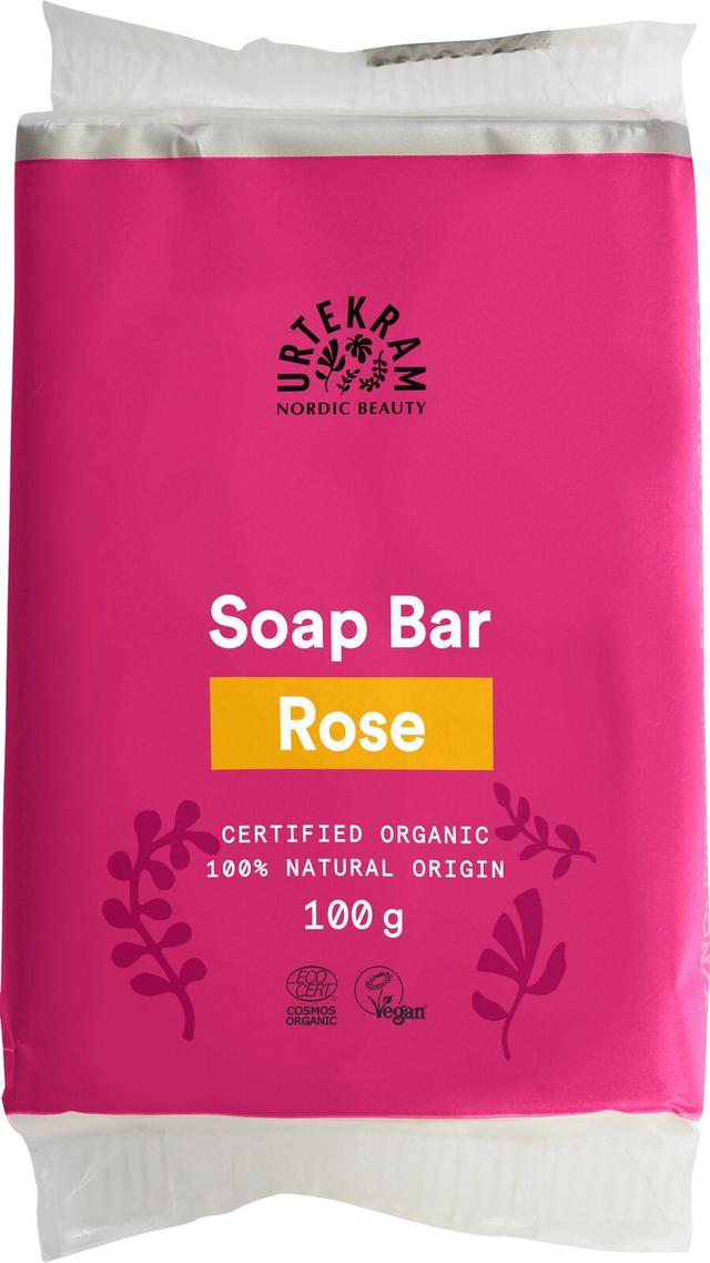 URTEKRAM luomu Rose palasaippua 100g