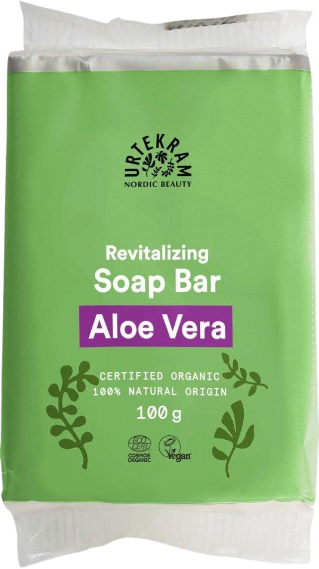 URTEKRAM luomu Aloe vera palasaippua 100g