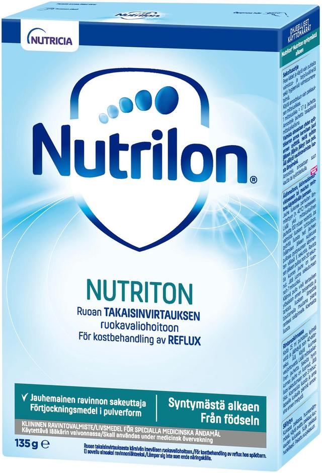 Nutrilon Nutriton 135g, jauhemainen ravinnon sakeuttaja, kliininen ravintovalmiste