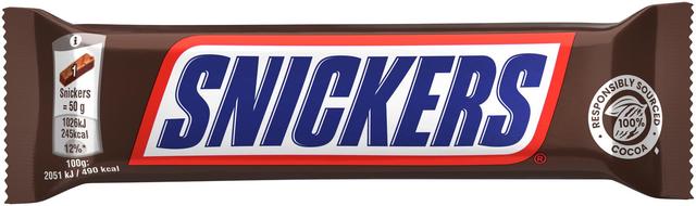 Snickers suklaapatukka 50g