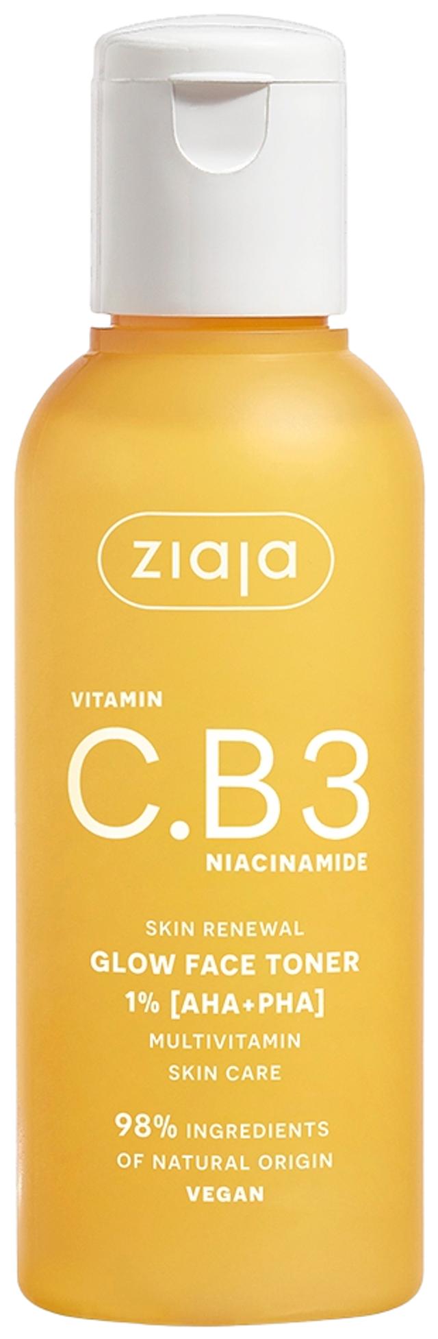 Ziaja C.B3 vitamiini 1 % AHA+PHA kasvovesi 120 ml