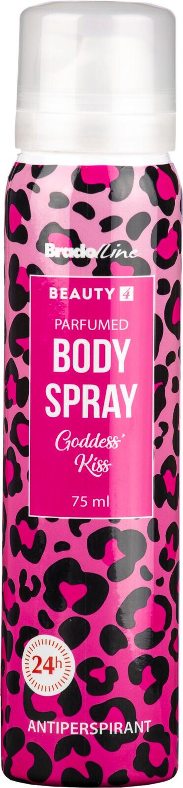 Beauty 4 Body Spray for Women Goddess Kiss 75 ml