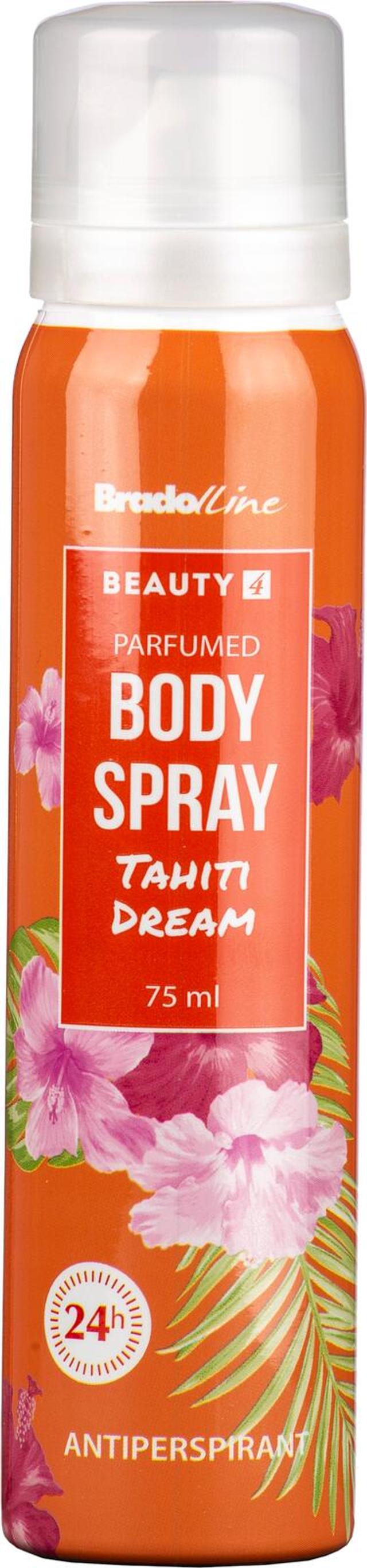 Beauty 4 Body Spray for Women Tahiti Dream 75 ml