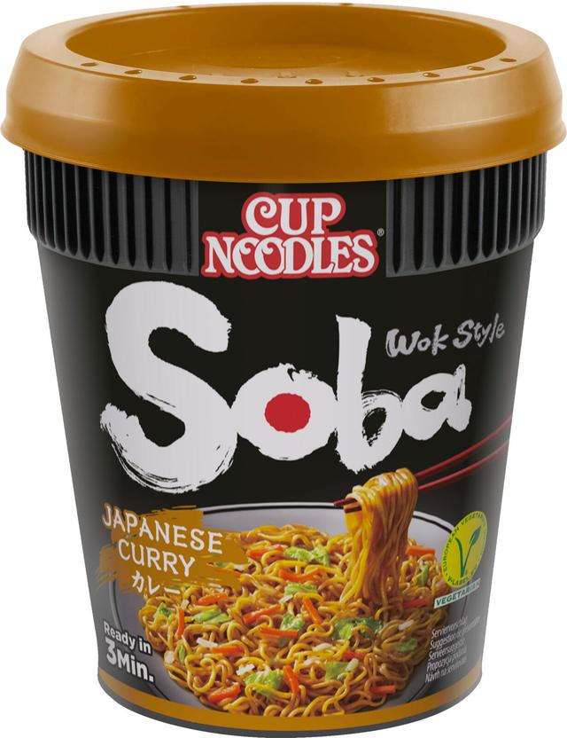 Nissin 90g Soba Cup Japanese Curry nuudeli