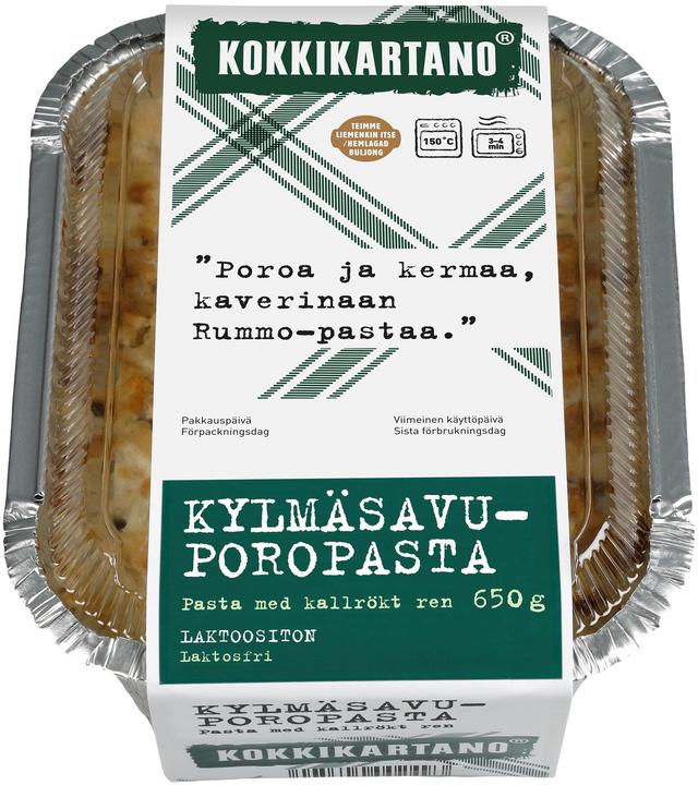 Kokkikartano Kylmäsavuporopasta 650g