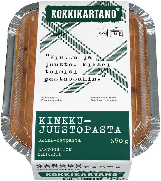 Kokkikartano Kinkku-juustopasta 650g