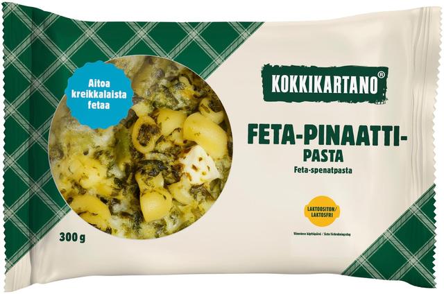 Kokkikartano Feta-pinaattipasta 300g