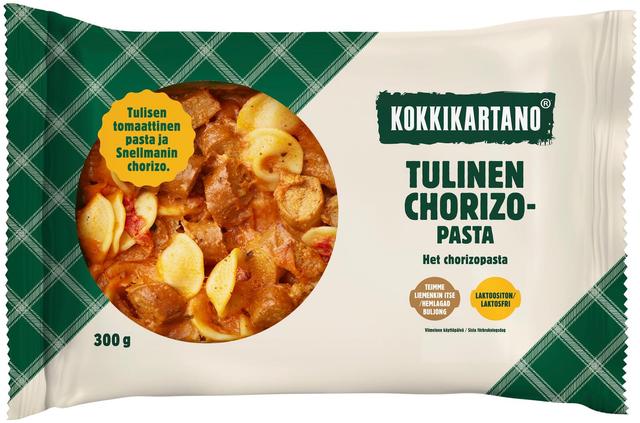 Kokkikartano Tulinen chorizopasta 300g