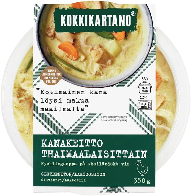 Kokkikartano Kanakeitto thaimaalaisittain 350g