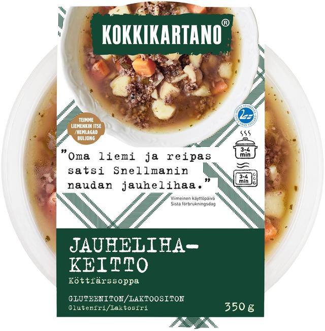 Kokkikartano Jauhelihakeitto 350g