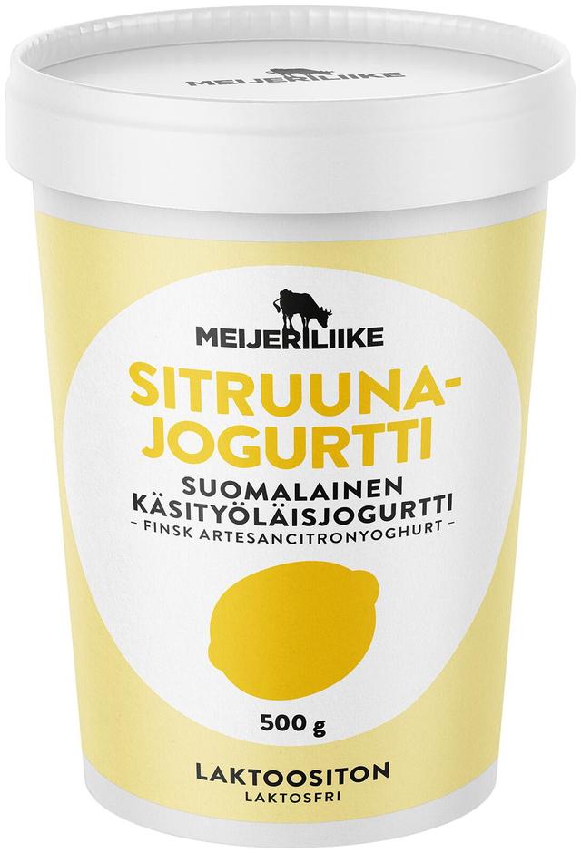 Meijeriliike Käsityöläisjogurtti - Sitruunajogurtti 500g