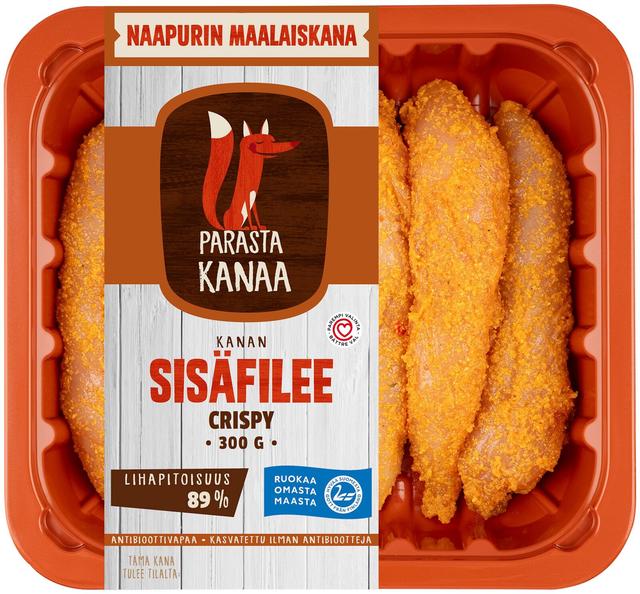 Naapurin Maalaiskanan sisäfilee, crispy 300g