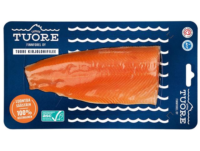 Saimaan Tuore ASC kirjolohifilee 150g