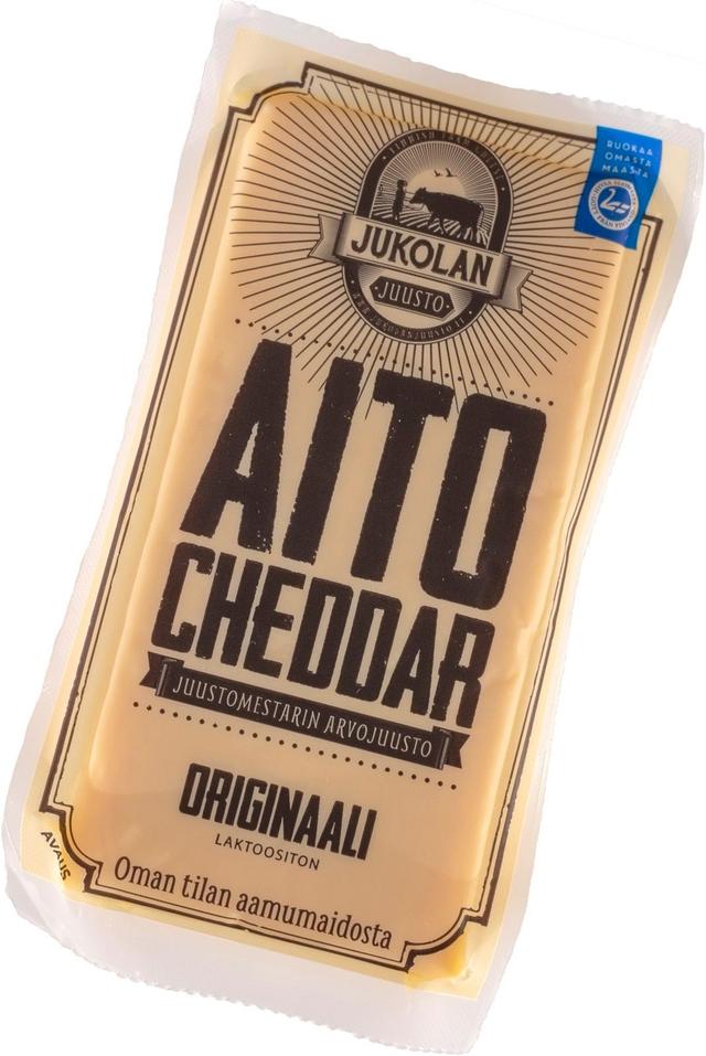 Jukolan Aito Cheddar Originaali 160 g