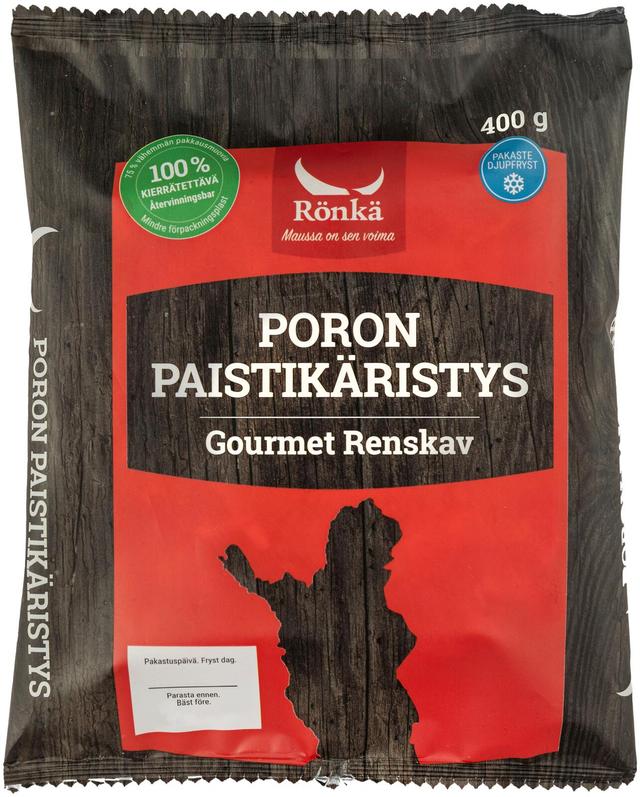 Rönkä Poron paistikäristys 400g pakaste