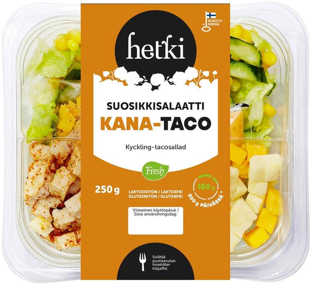 Fresh Hetki Suosikkisalaatti Kana-Taco 250g