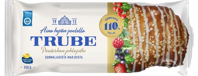 Trube Puutarhan juhlapitko 350 g puutarhamarjatäytteinen pitko