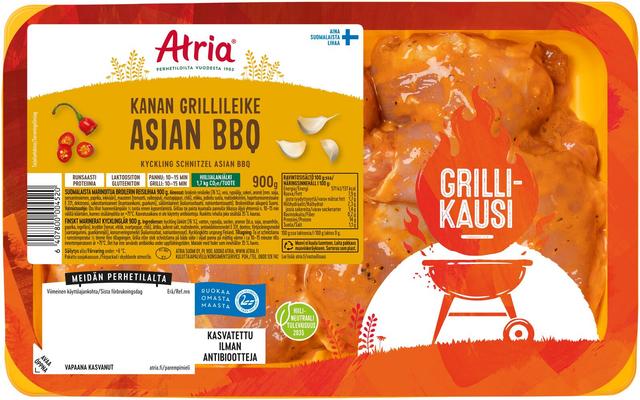 Atria Kanan Grillileike Asian BBQ 900g