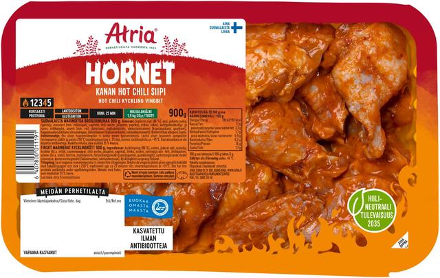 Atria Kanan Hornet Hot Chili Siipi 900g