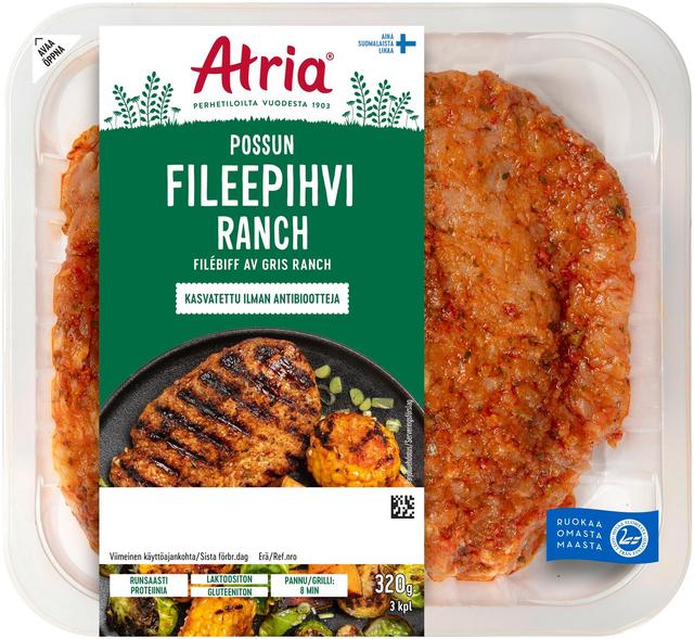 Atria Possun Fileepihvi Ranch 320g