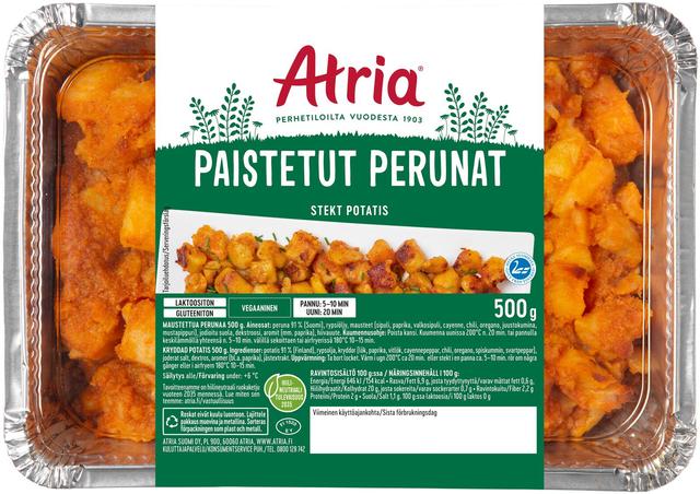 Atria Paistetut Perunat 500g