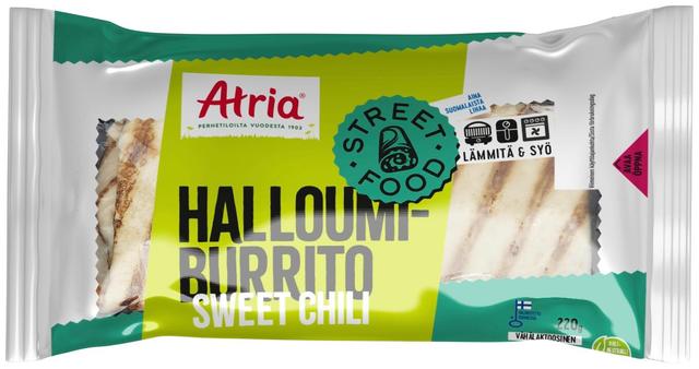 Atria Halloumiburrito Sweet Chili 220g