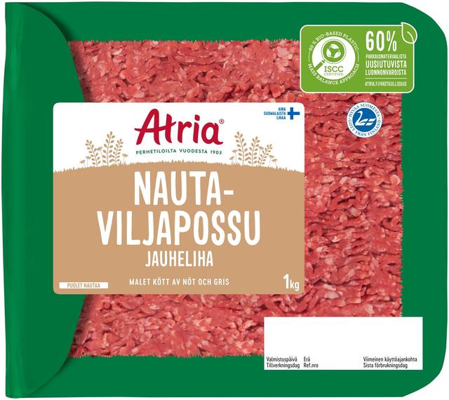 Atria Nauta-Viljapossu Jauheliha 1kg