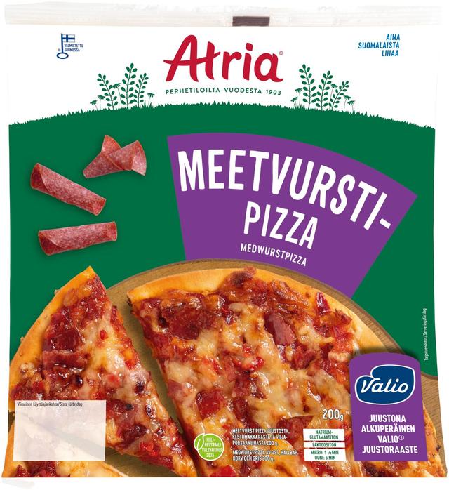 Atria Meetvurstipizza 200g