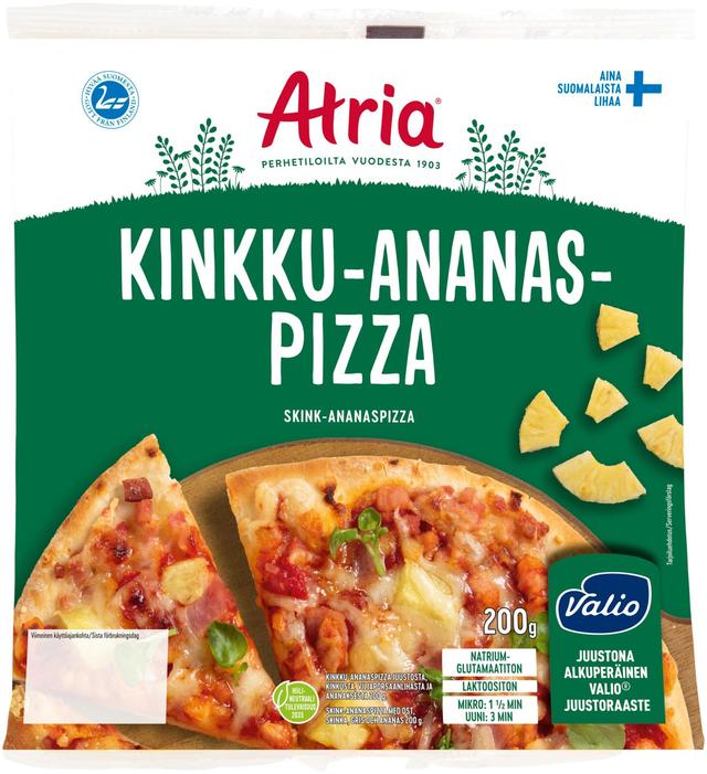 Atria Kinkku-Ananaspizza 200g