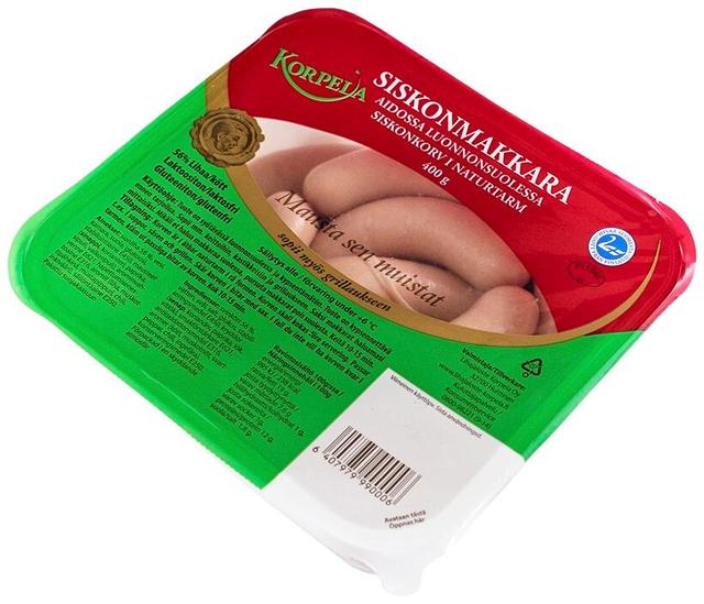 Korpela siskonmakkara 400g