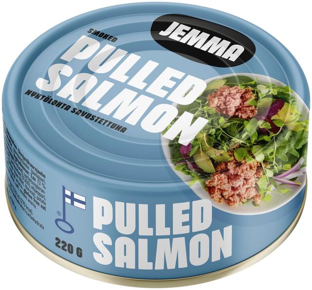 Pulled Salmon Naturel - Vastuullista nyhtölohta savustettuna