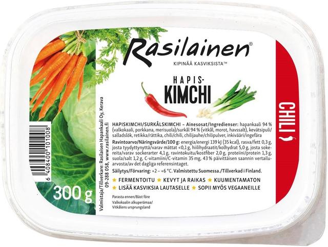 Rasilaisen Hapiskimchi 300g